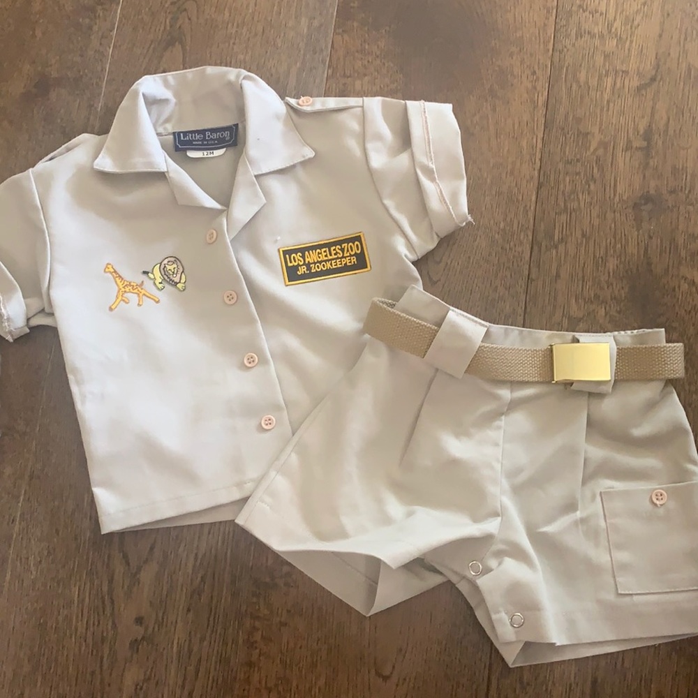 Los Angeles Zoo keeper costume
